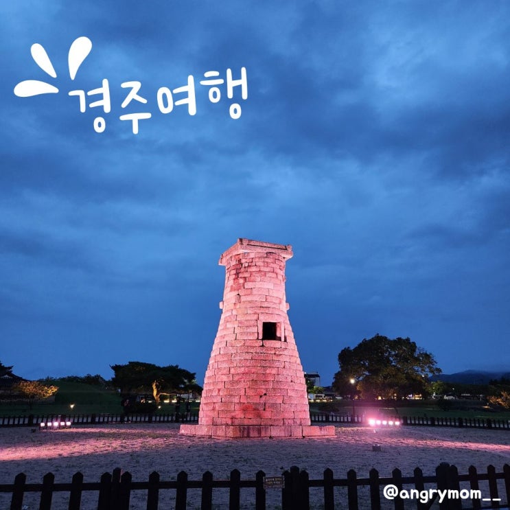 경주여행 비오는 날 첨성대 월정교 방문 그리고 함양집