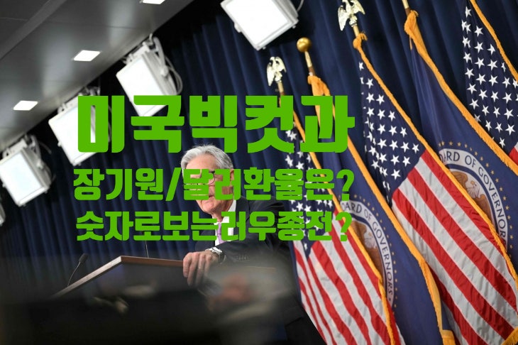  美, 빅컷Big Cut과 장기 원/달러 환율 전망은?숫자로 보는 러-우전쟁 종전시점,10~20년후 원/달러 뉴노멀수준은?