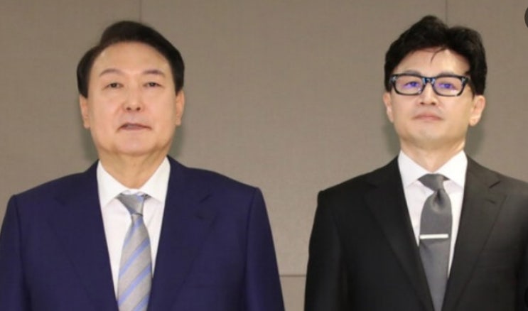 <b>대통령실</b> “내일 윤석열, <b>한동훈 독대</b> 없어. 추후 협의” 사실상... 
