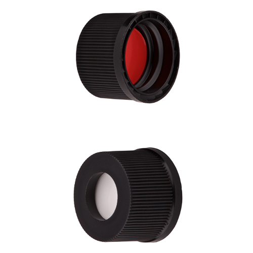  [플라스틱] 10-425mm 블랙 스크류 캡 10-425mm Black Screw Cap