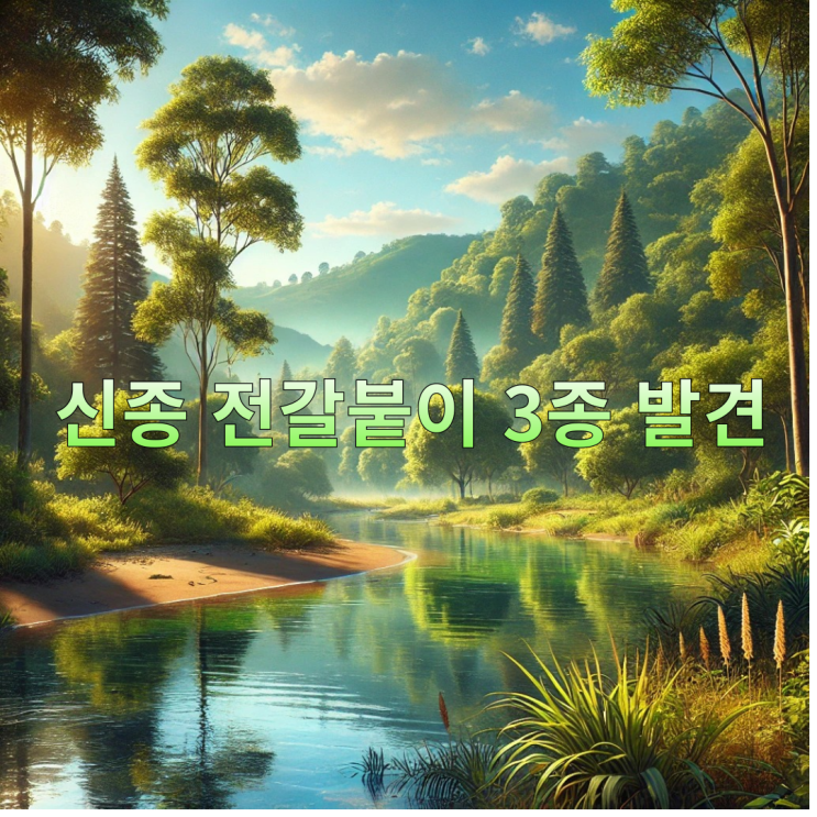  신종 전갈붙이 3종 국내 최초 발견