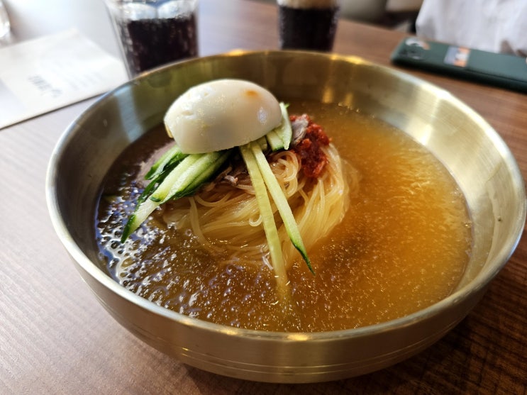  부산역 맛집-밀면 골동면 미나리모듬전이 맛있는 신상 밥집 [밀해담] 주차정보