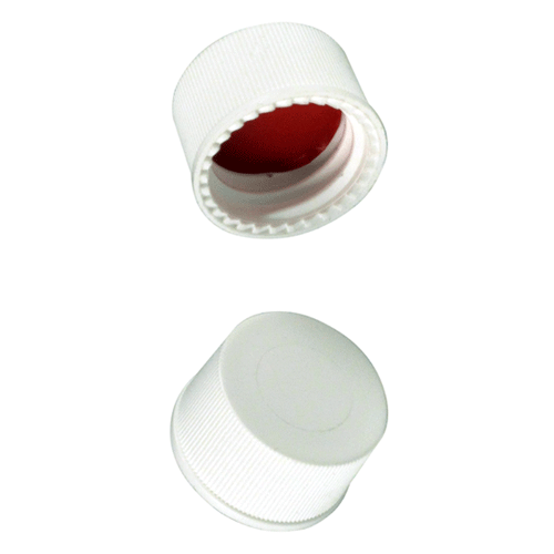  [플라스틱] 13-425mm 화이트 클로즈드 스크류 캡 13-425mm White Closed Screw Cap