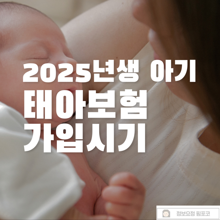  태아보험 어린이보험 가입시기 남매맘 보험료 절약 꿀팁