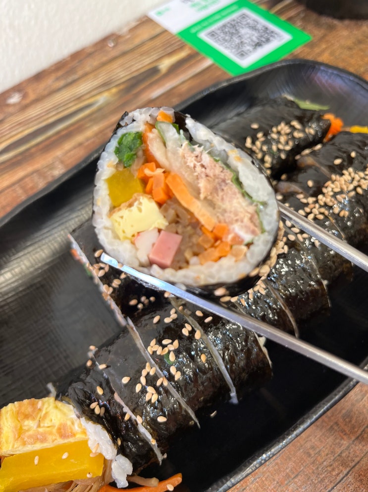  사창시장의 분식집, 청춘김밥(내돈내산)