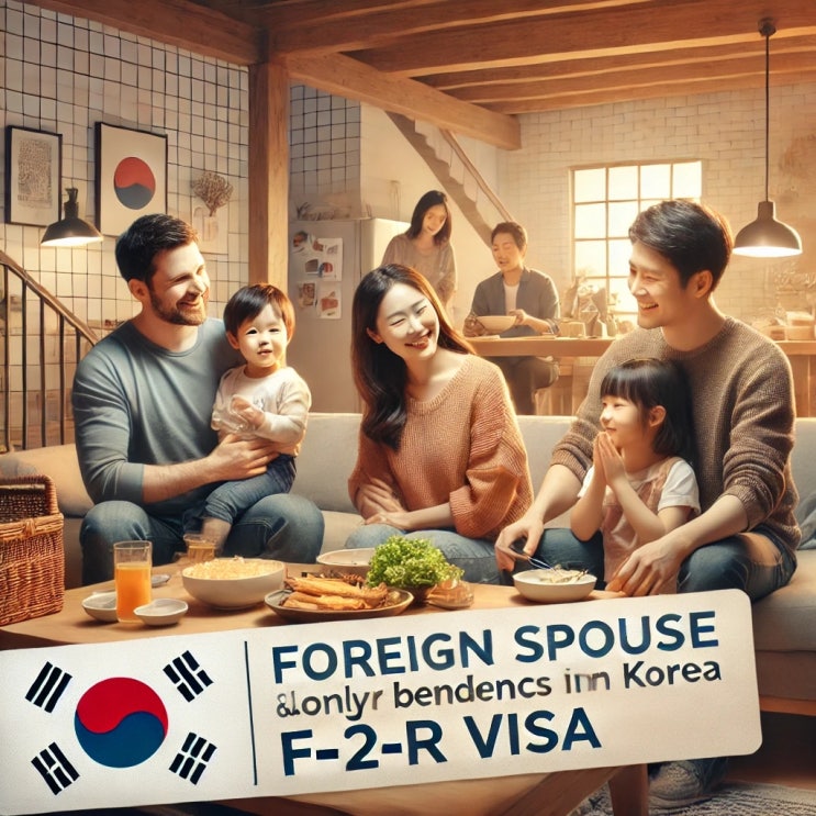  F-2-2 비자: 외국인 배우자와 자녀를 위한 거주 비자