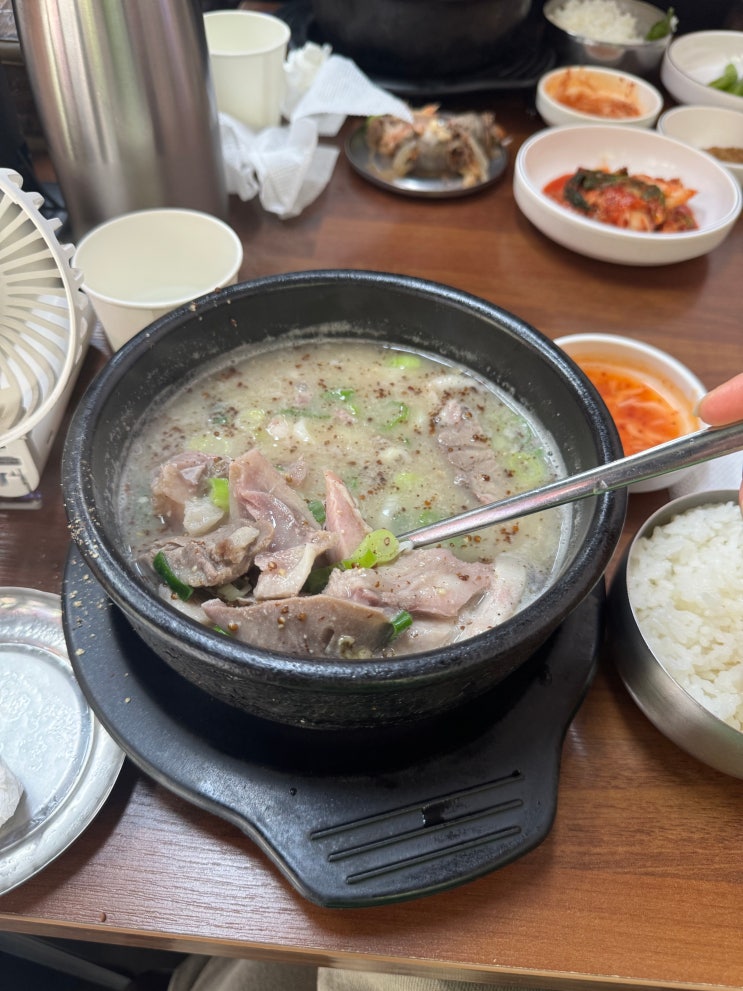  상동 직장인 점심맛집 대치순대국