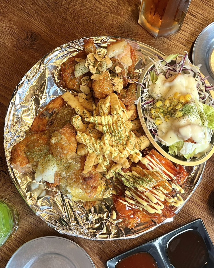  부산 동래 치킨 맛집 ‘철인7호’ 철인3종 난리세트 동래역 생맥주