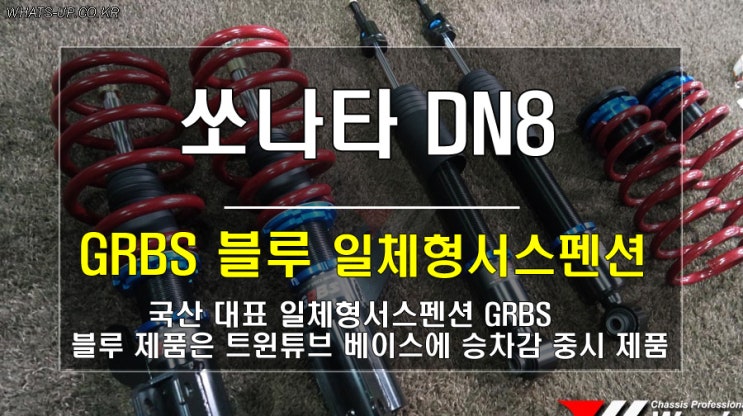  소나타 DN8 GRBS 블루 일체형서스펜션