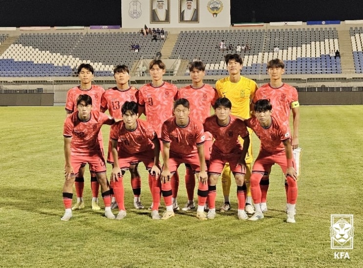 한국 <b>U-19</b> <b>축구</b>, <b>아시안컵</b> 예선 1차전 쿠웨이트 3-0 완파