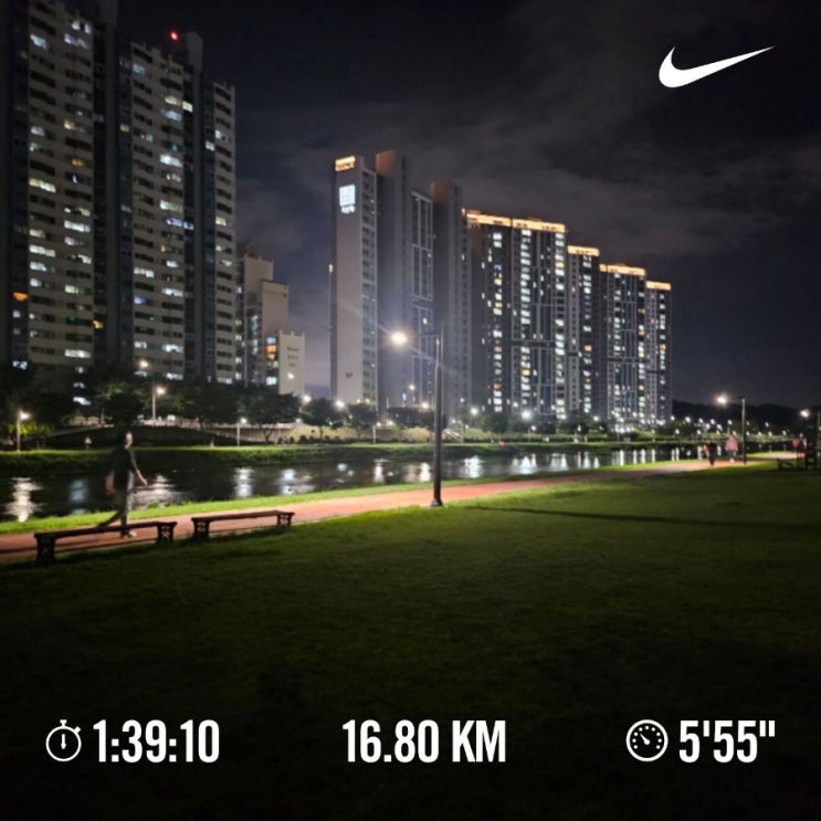 [챌린지]매일10km 러닝 및 걷기 챌린지1140일차