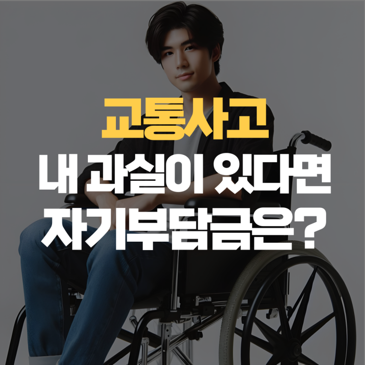 교통사고 과실비율에 따른 치료비 자기부담금 교통사고 과실비율에 따른 치료비 자기부담금
