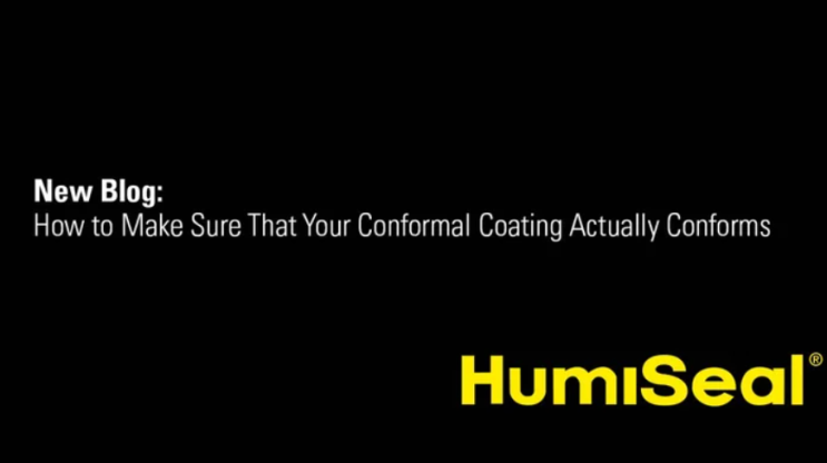  컨포멀코팅(Conformal Coating) 두께 관리 방법