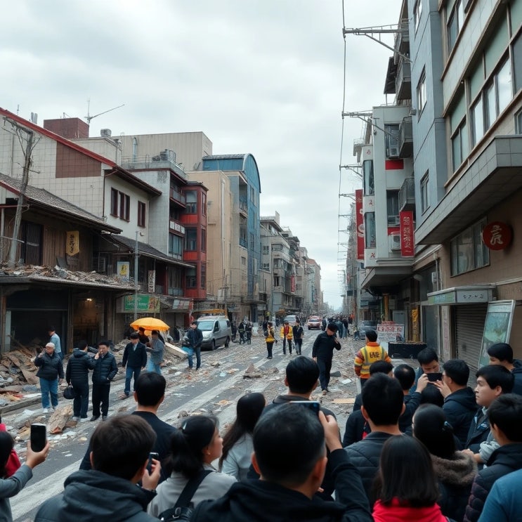  (속보)일본 시즈오카현 5.9 규모 지진 발생 및 쓰나미 경보 발령