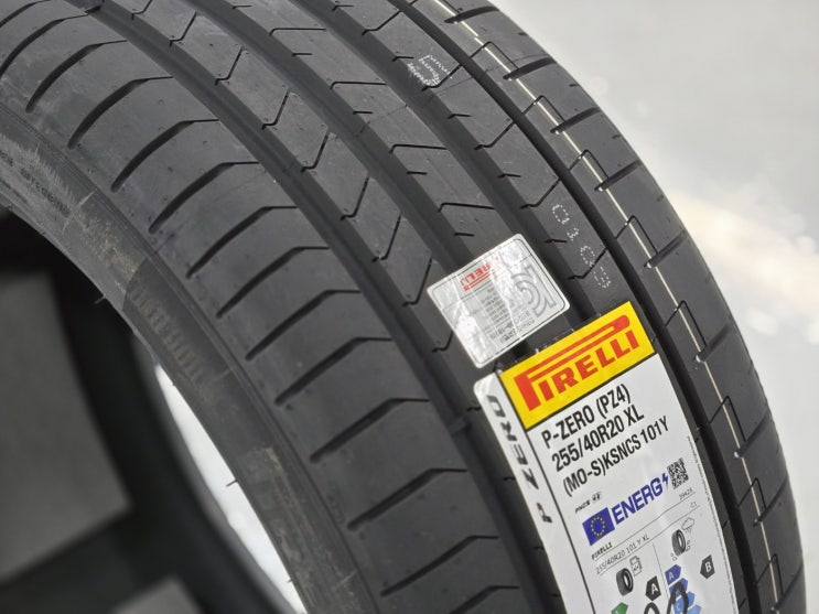  안산에서 벤츠 S클래스 피렐리 순정 타이어 교체 255/40R20