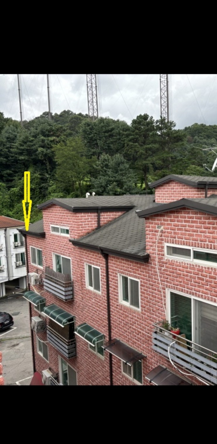  경기광주 빌라 우수관 골프공 막힘 피해복구 작업 입니다.