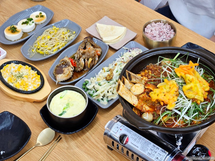  포항 장성동 맛집, 장흥초 앞 소갈비찜 신상 맛집, 홍칼라소갈비찜