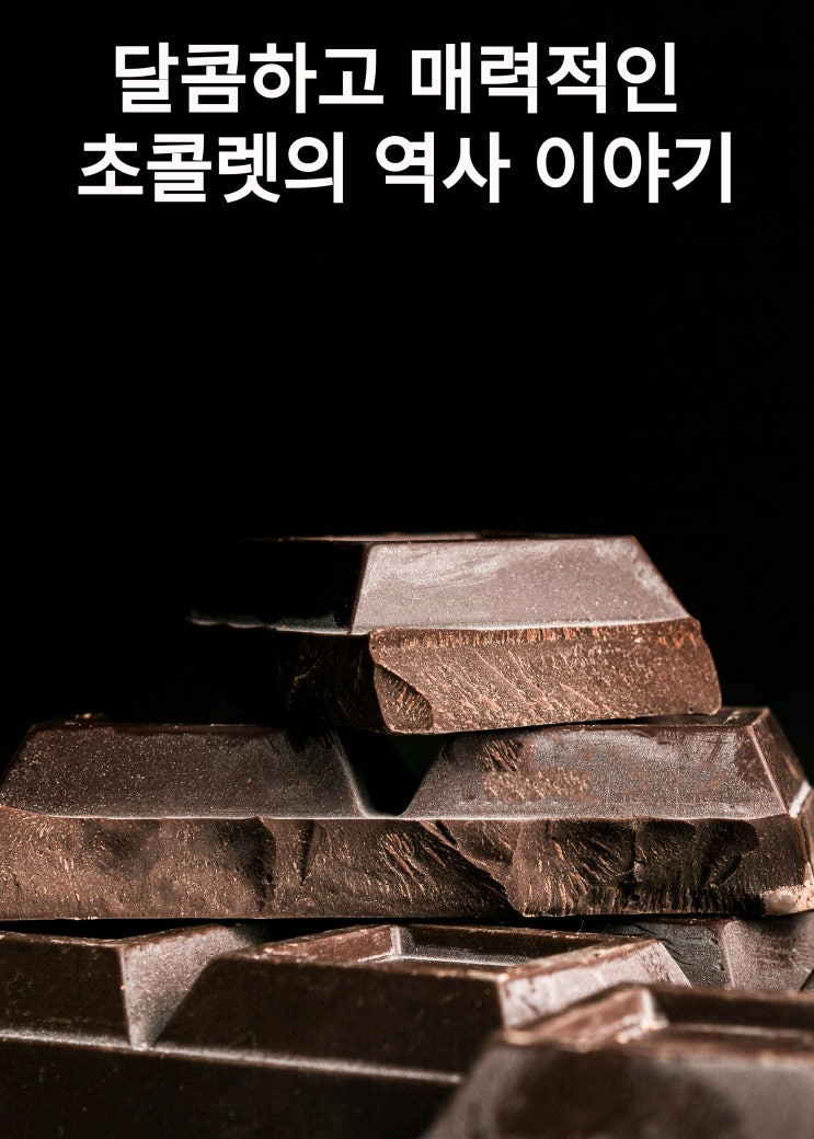  달콤하고 매력적인 초콜릿의 역사 이야기에 대해서 알아보아요~~