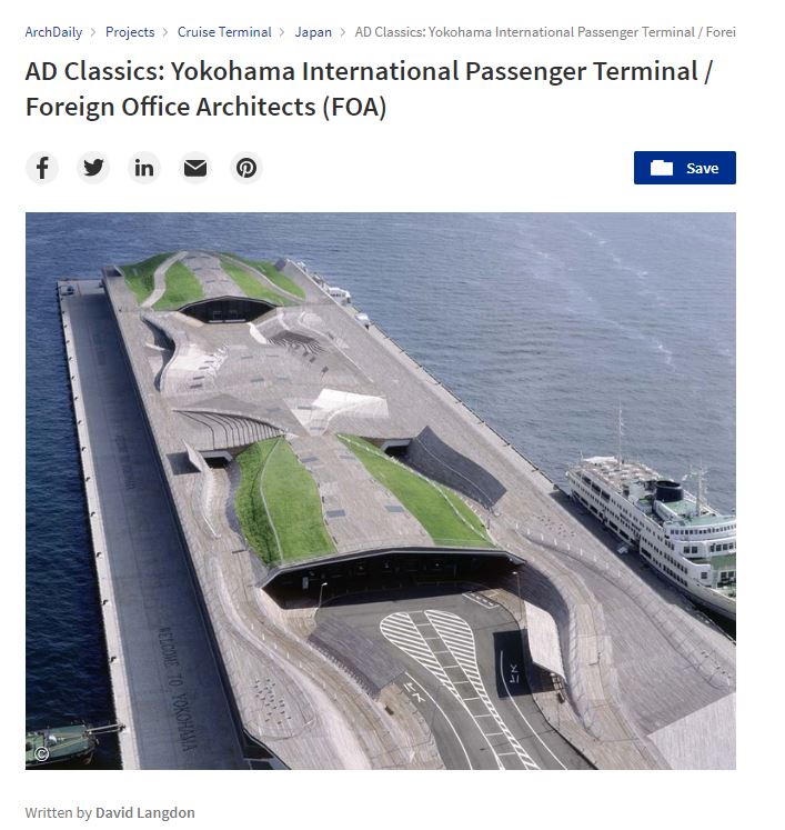  요코하마 오산바시 국제 여객 터미널Yokohama International Passenger Terminal / Foreign Office Architects (FOA)