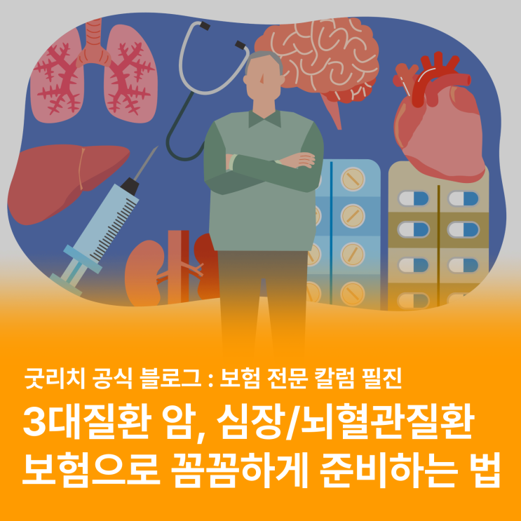  뇌혈관, 심장질환 주의! 암 진단비 만큼 중요한 <2대 질환 보험> 준비하기