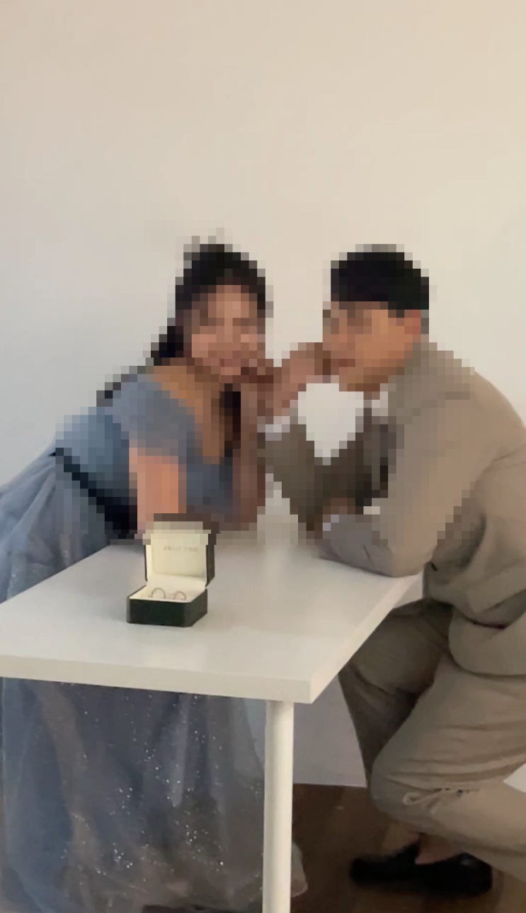  오후 햇살 토탈 스튜디오 예물반지씬