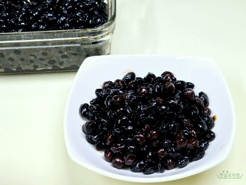 백종원 콩자반 레시피 서리태 콩장 만들기 검은콩조림 맛있게 만드는 법