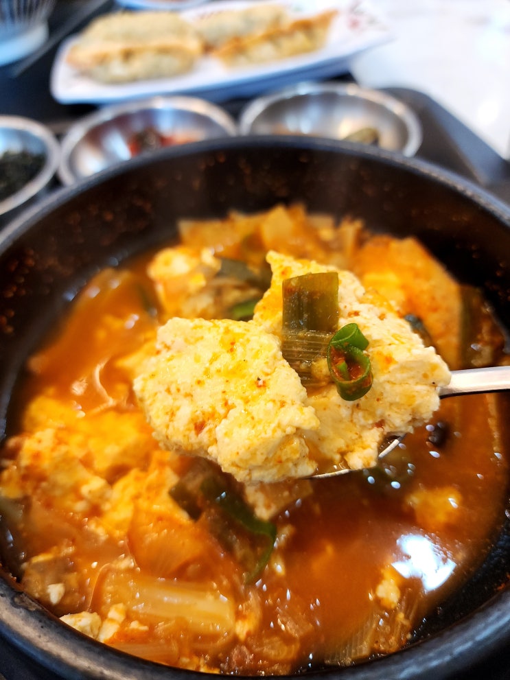  청통휴게소 맛집 순두부 전문점 팔공산 산골기사식당