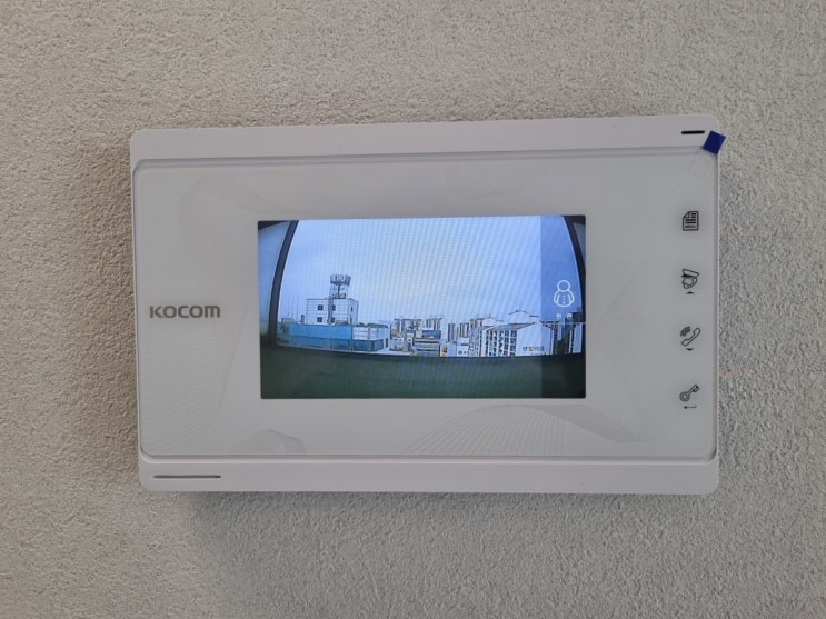  고양 덕양구 행신동 햇빛마을23단지 코콤 비디오폰 K2S VP-70CW 설치