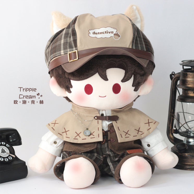  40cm 어둠의 탐정 세트 인형옷 아이돌인형옷