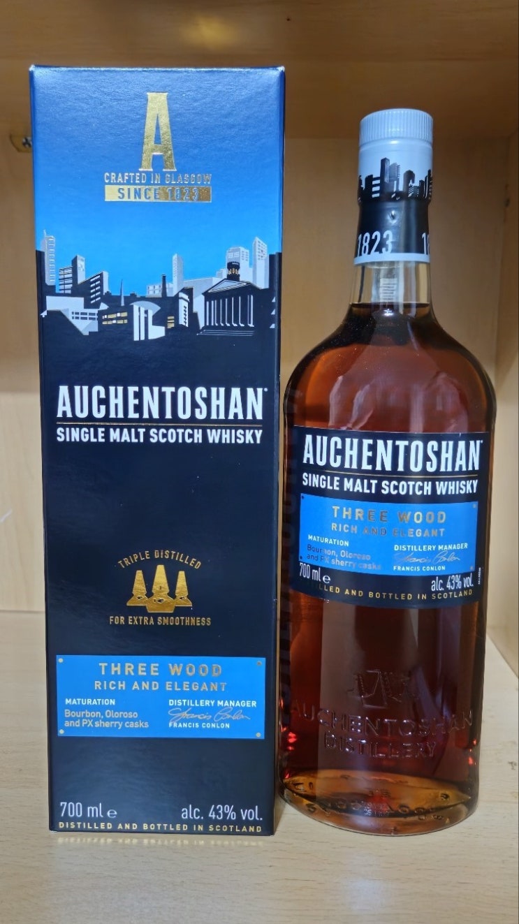  오켄토션 쓰리우드 (Auchentoshan Three Wood)