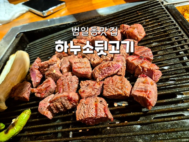  부산동구맛집 범일동맛집 범일동회식맛집 소고기전문 하누소뒷고기