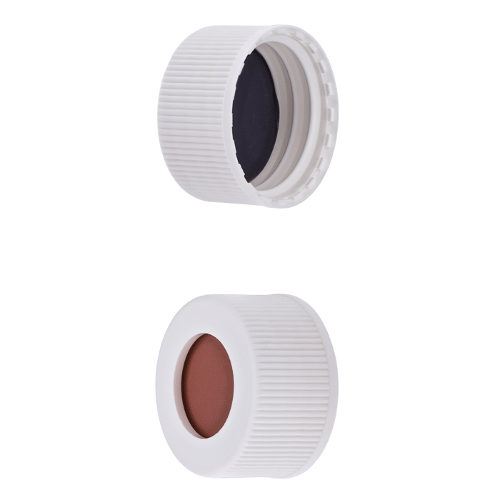  [플라스틱] 24-400, PP 화이트 스크류 캡, MicroSolv 24-400, PP White Screw Cap, MicroSolv