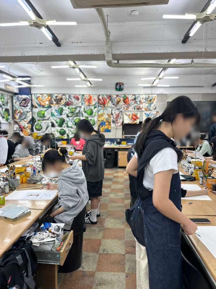  [풍납동 입시미술학원] 실전에 강한 입시미술학원 강동 천년의미소 /강동천미 입시반 성신여대 기출문제풀이/성신여대 수시 기출문제