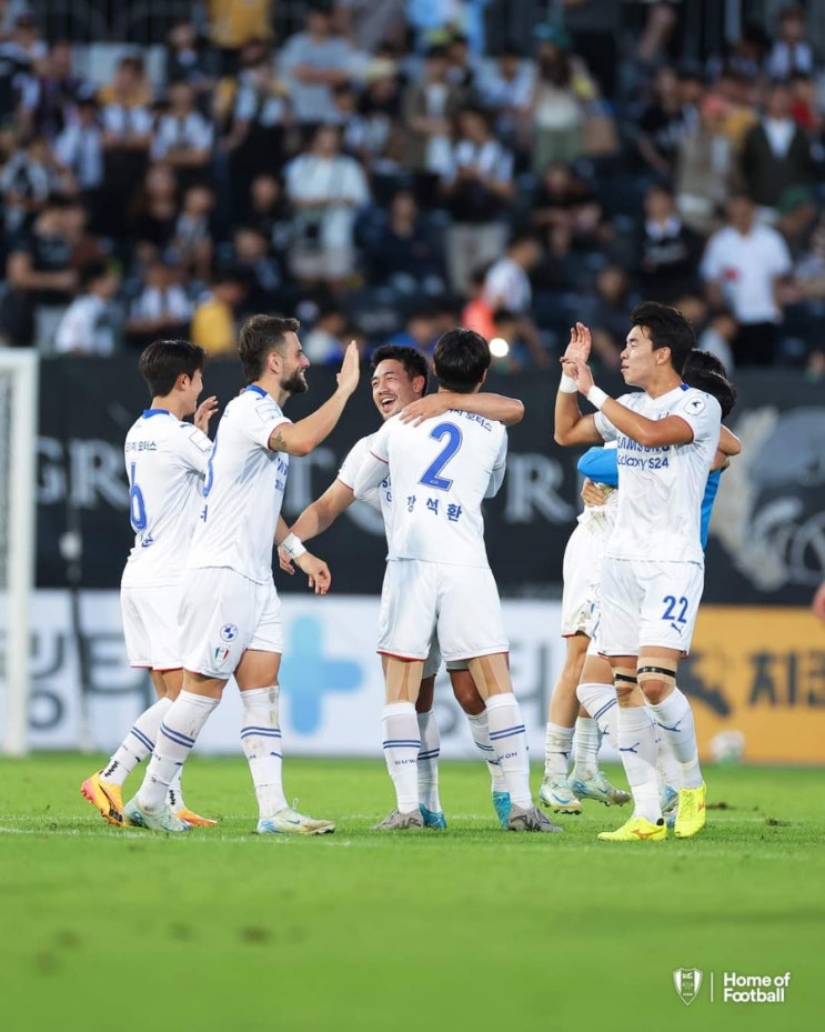 [K리그2] '<b>이기제</b> 극적 결승골' 수원, 성남 원정에서 2-1 승리...... 