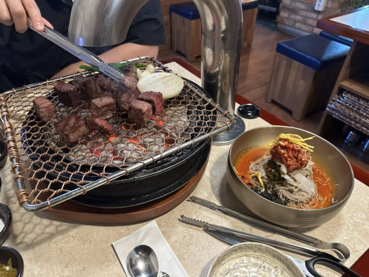  [강남구청역 맛집] ‘도산뚝배기’ 솔직후기 / 한우 깍둑등심 / 점심식사, 지인 모임 추천