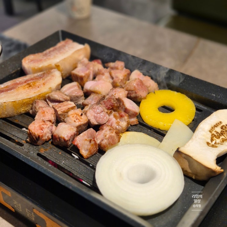  양산 흑돼지 맛집 다 구워줘서 편한 고깃집 :: 정담흑돼지 양산본점