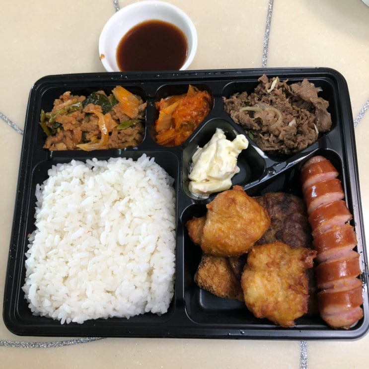  한솥 메뉴 돈까스도련님고기고기 김치볶음밥 호구포역 도시락 맛집