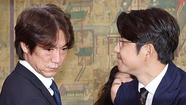 본인 저격했던 박주호가 악수 청하자 홍명보 반응, 카메라에 다 찍혔다 본인 저격했던 박주호가 악수 청하자 홍명보 반응, 카메라에 다 찍혔다