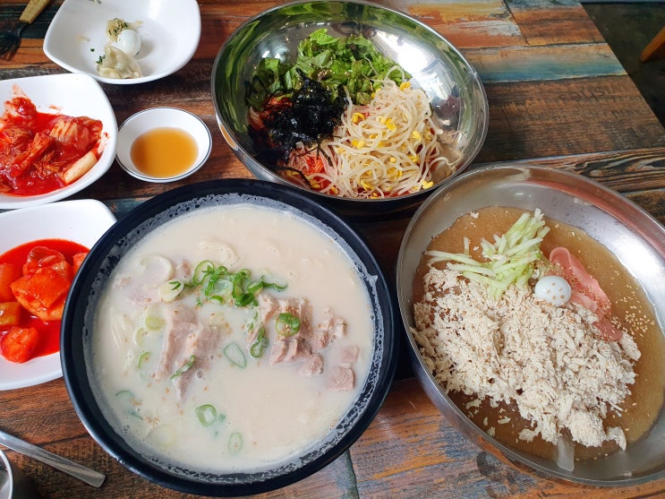  성남 모란역 맛집 가성비 최고 올레고기국수