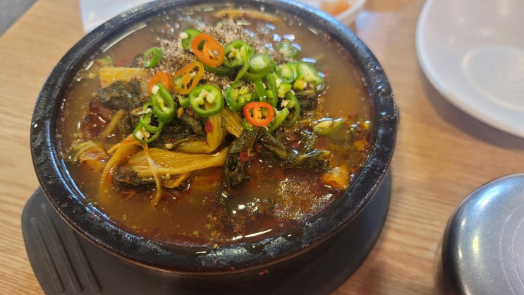  교대 뼈해장국 찐맛집!! 청솔게르마늄감자탕 내돈내산 후기