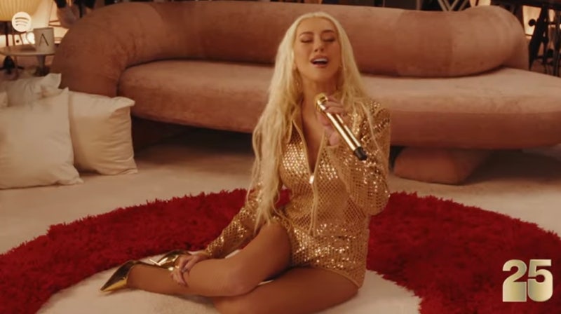 크리스티나 아길레라(Christina Aguilera)근황 데뷔25주년 라이브 변함없는 성량 노래실력