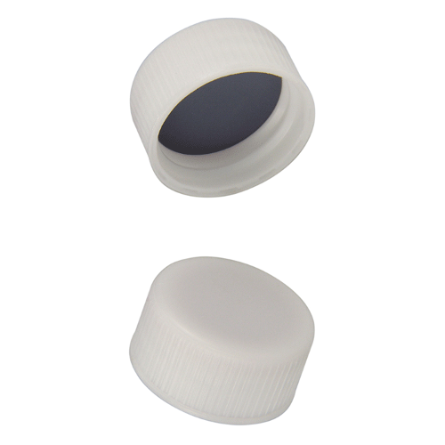  [플라스틱] 24-400, PP 화이트 스크류 캡, MicroSolv 24-400, PP White Screw Cap, MicroSolv