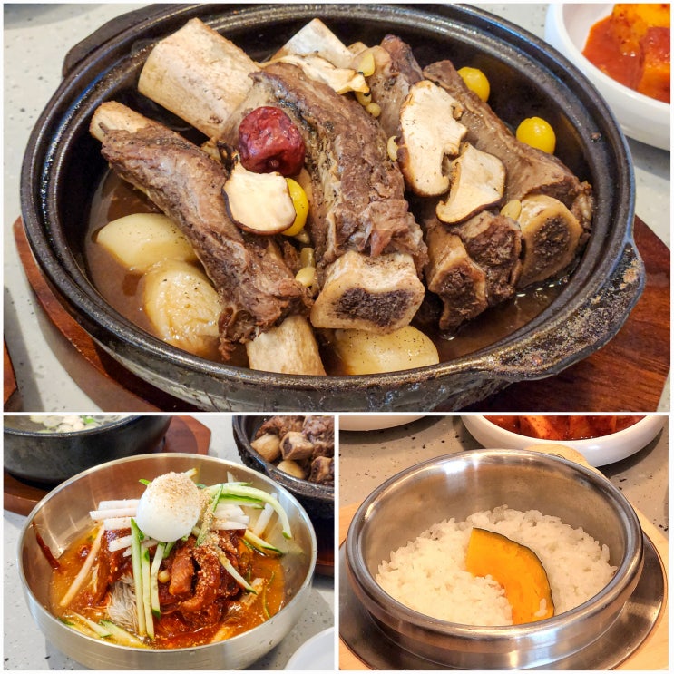  갈비찜과 냉면 맛집 아소정 타임빌라스 수원점