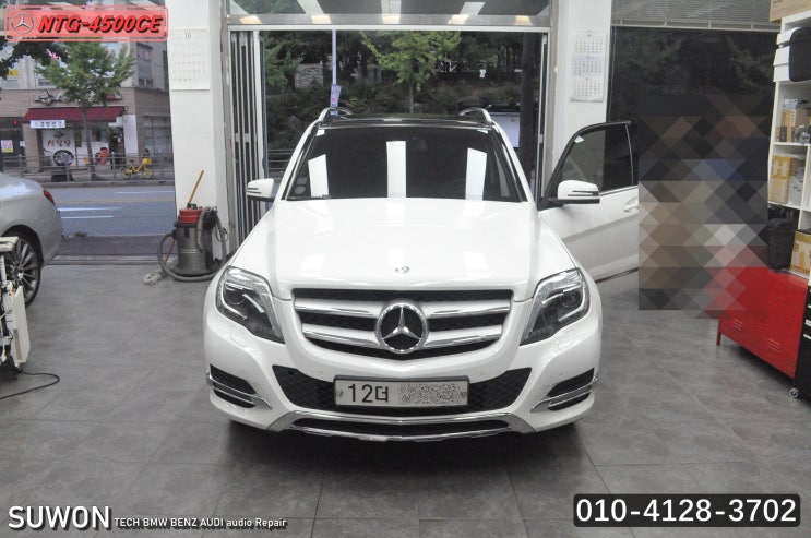  벤츠 GLK 모니터 블랙아웃 NTG4500CE 메인보드 전원고장 수리 - 수원테크(수입차 오디오 네비 앰프 수리전문)