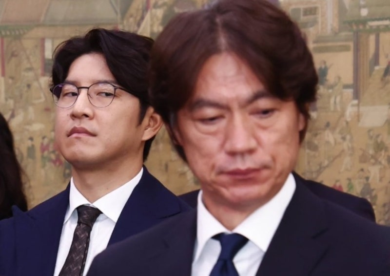 홍명보 사진짤