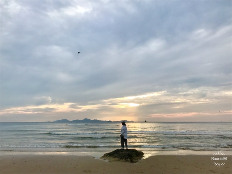  채석강 해식동굴 못봤다면 격포해수욕장 일몰