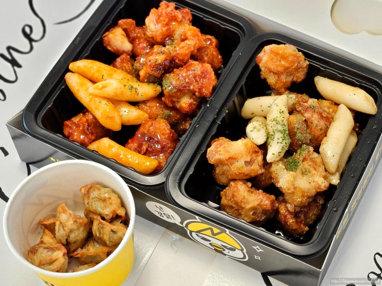  포항 초곡 맛집, 쌀파우더로 만든 쫄깃 바삭한 닭강정 치킨 맛집, 노랑강정 포항초곡점