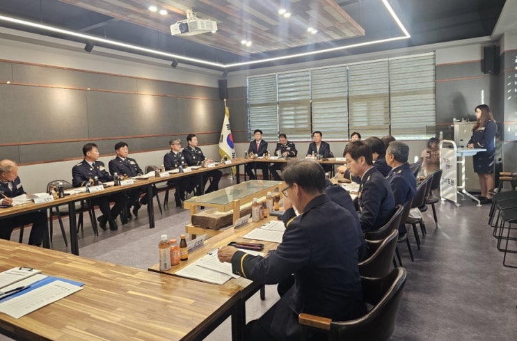  포천시 14개 읍면동 남·녀의용소방대장 연합회의