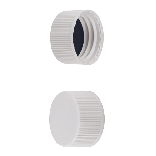  [플라스틱] 24-400, PP 화이트 스크류 캡, MicroSolv 24-400, PP White Screw Cap, MicroSolv