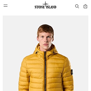 스톤아일랜드 룸우븐 겨자? 경량패딩 호소인